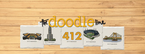 The Doodle Line Coasters