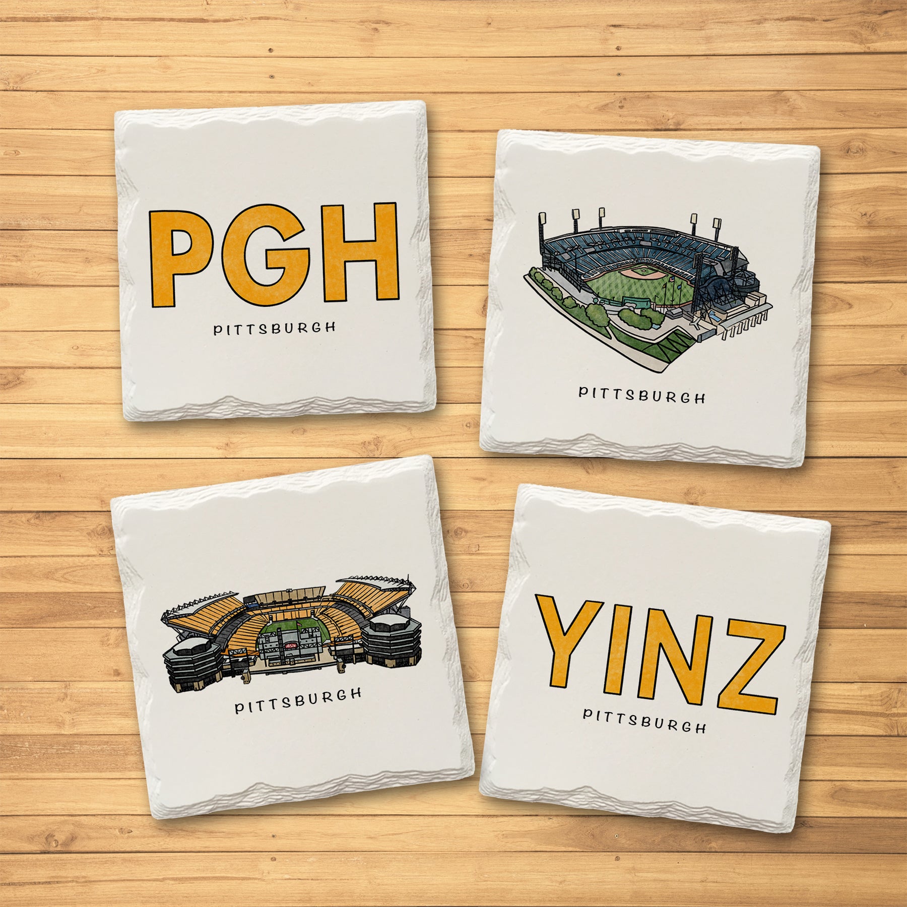 Sports deals drink coasters