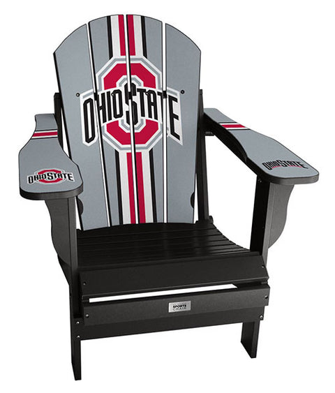 The Ohio State University Adirondack Chair Entertainment Series Chair mycustomsportschair   