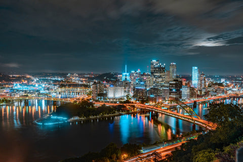 Pittsburgh Night sky