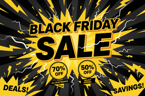 Black Friday through Cyber Monday Sale!