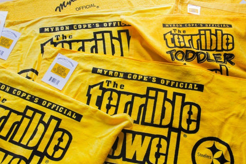 Terrible Towel Bundling Collection - Save 15% when you buy 3 or more Pittsburgh Steelers Terrible Towel