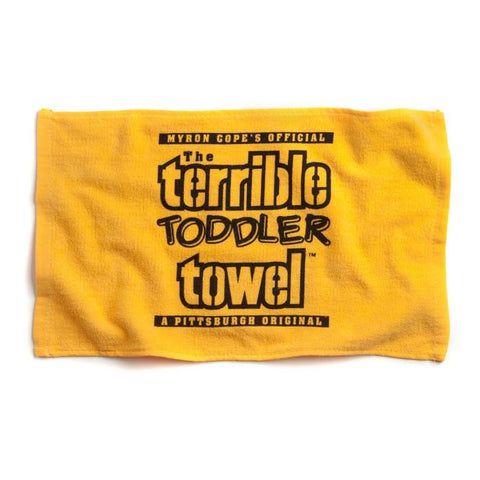Pittsburgh Steelers The Toddler Terrible Towel® Terrible Towel Little Earth Productions   