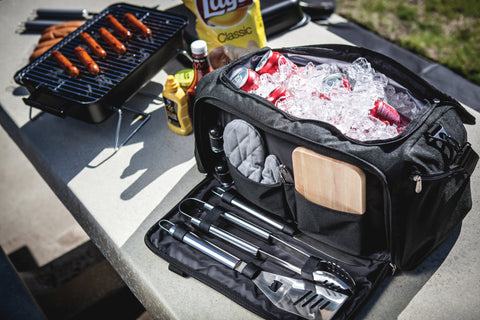 Pittsburgh Steelers - BBQ Kit Grill Set & Cooler  Picnic Time Family of Brands   