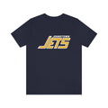 Johnstown Jets T-Shirt (Premium Lightweight) T-Shirt Vintage Ice Hockey Navy S 