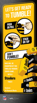 Pittsburgh Steelers Tumble Tower Board Game Masterpieces Puzzles