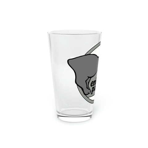 Erie Panthers Pint Glass  Vintage Ice Hockey   