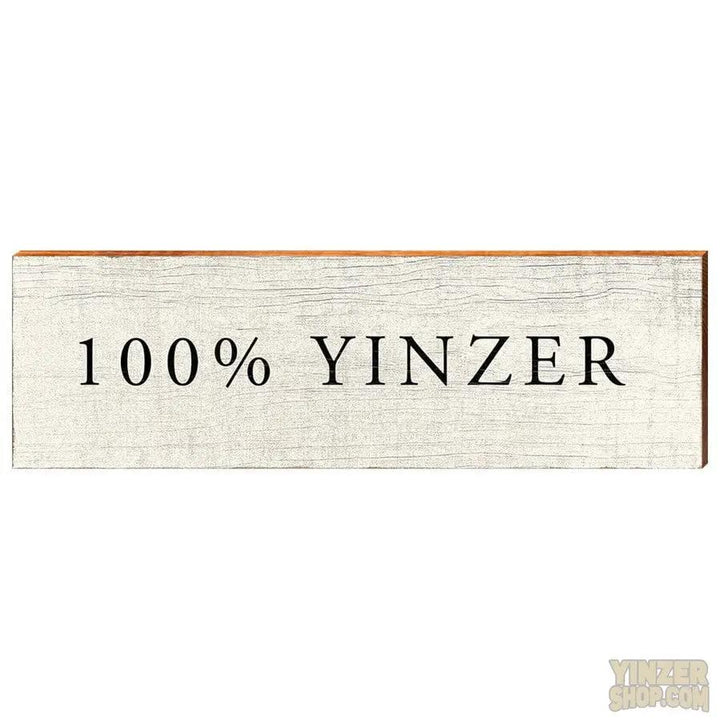 100% YINZER Wood Sign Wood Sign MillWoodArt   
