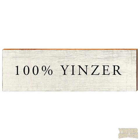 100% YINZER Wood Sign Wood Sign - YinzerShop