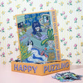 1000 Piece Puzzle - Birdie Puzzles Moonlight Jigsaw Art by Emily Reay Jigsaw Puzzles - YinzerShop