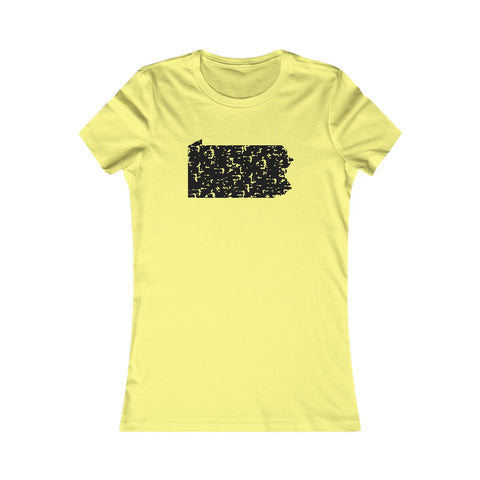Pennsylvania Grunge - Women's Favorite Tee
