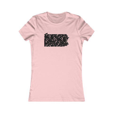 Pennsylvania Grunge - Women's Favorite Tee