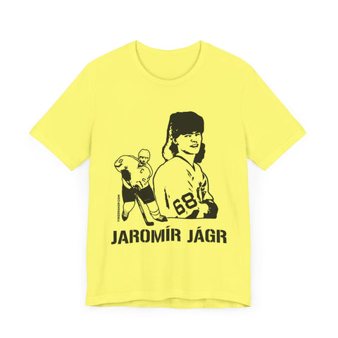 Jaromír Jágr Legend T-Shirt  - Unisex bella+canvas 3001 Short Sleeve Tee