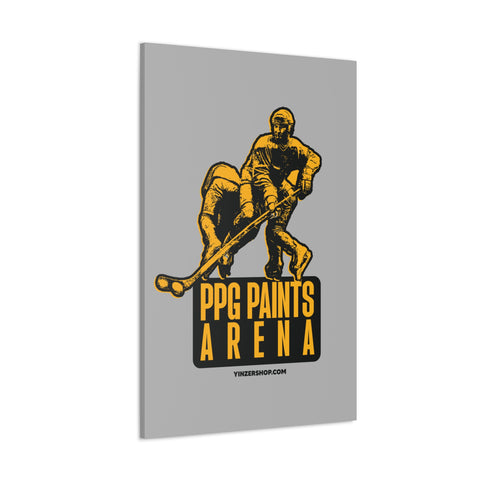 PPG Paints Arena Statue - Canvas Gallery Wrap Wall Art Canvas Printify 32″ x 48″ 1.25"