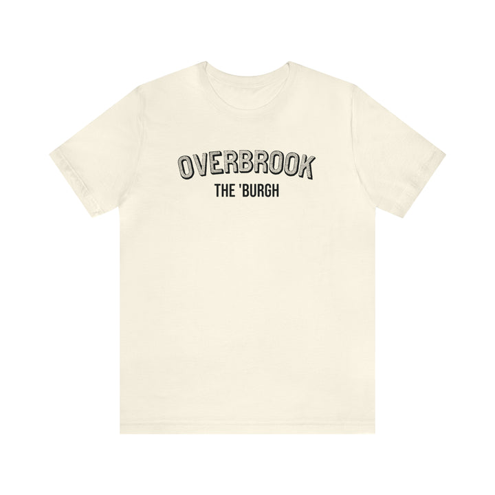 Overbrook - The Burgh Neighborhood Series - Unisex Jersey Short Sleeve Tee T-Shirt Printify Natural M 