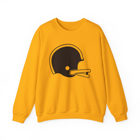 Classic Retro Football Helmet - Heavy Blend™ Crewneck Sweatshirt