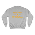 Pirates - Hodgepodge of Nothingness - Champion Crewneck Sweatshirt Sweatshirt Printify Light Steel S 