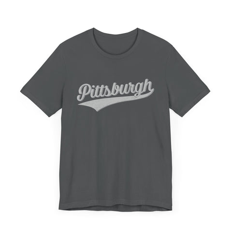 Pittsburgh Varsity Retro - Bella+Canvas 3001 T-Shirt