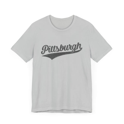 Pittsburgh Varsity Retro - Bella+Canvas 3001 T-Shirt