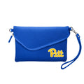 University of Pittsburgh Fold Over Crossbody Pebble University of Pittsburgh Little Earth Productions   