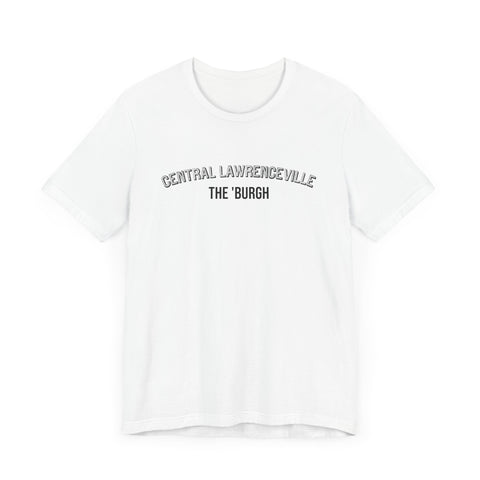 Central Lawrenceville  - The Burgh Neighborhood Series - Unisex Jersey Short Sleeve Tee T-Shirt Printify   