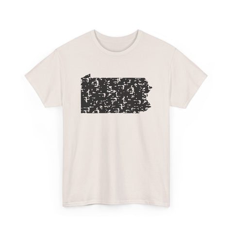 Pennsylvania Grunge - Unisex Heavy Cotton Tee