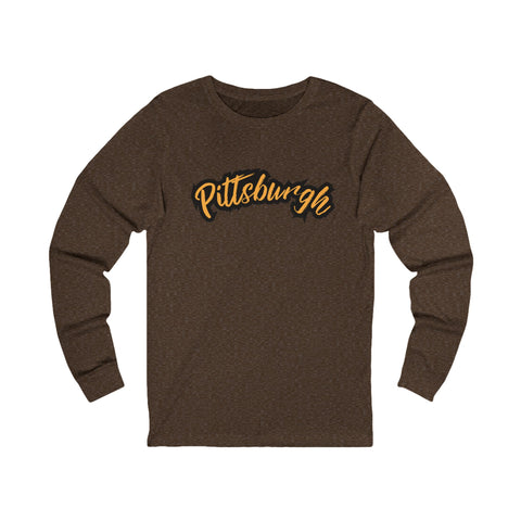 Pittsburgh Grunge - Unisex Long Sleeve Tee
