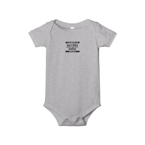 Terribly Awesome Baby - Infant Jersey One Piece