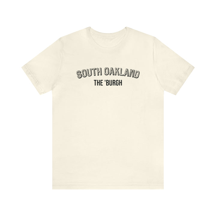 South Oakland - The Burgh Neighborhood Series - Unisex Jersey Short Sleeve Tee T-Shirt Printify Natural S 