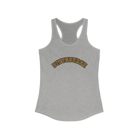 Pittsburgh Block Letters - Women's Tang Top