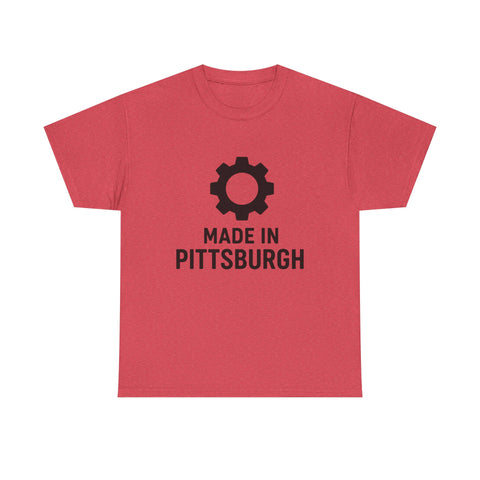 Made in Pittsburgh - Unisex Heavy Cotton Tee