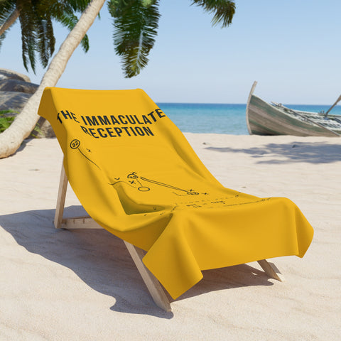 The Immaculate Reception - Beach Towel