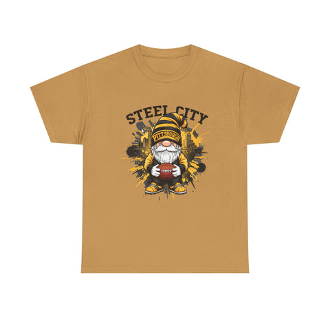 Steel City Gnome - Unisex Heavy Cotton Tee