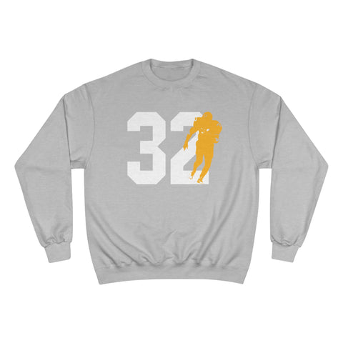 Legends Series - 32 - Champion Crewneck Sweatshirt Sweatshirt Printify Light Steel S 