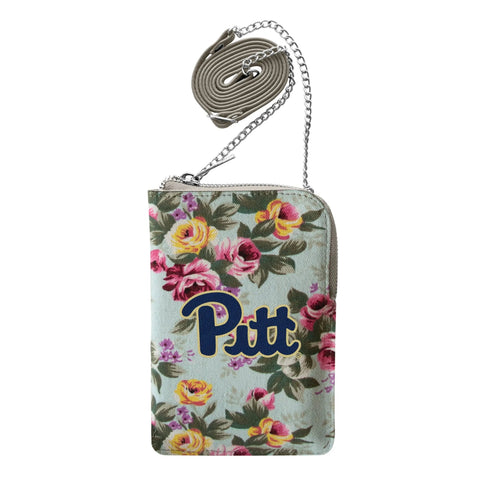 University of Pittsburgh Canvas Floral Smart Purse University of Pittsburgh Little Earth Productions   