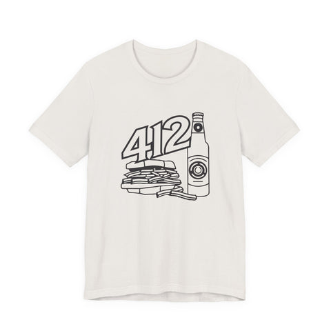 412 Icon Unisex Jersey Short Sleeve Tee