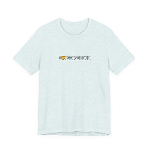 I Loved Pittsburgh Tee — Minimal City Love T-Shirt