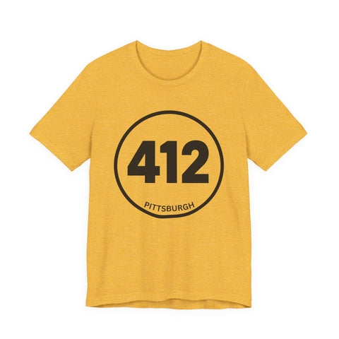 412 Stamp - Unisex Jersey Short Sleeve Tee