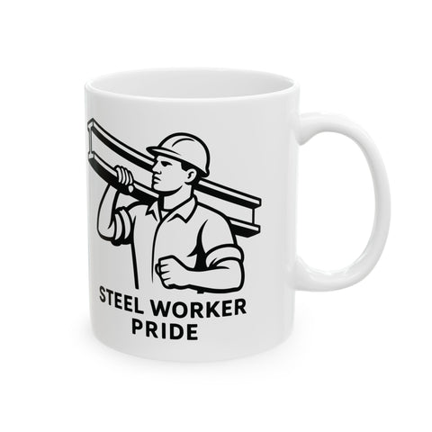 Pittsburgh Steel Worker Pride -  Coffee Mugs (11oz, 15oz)