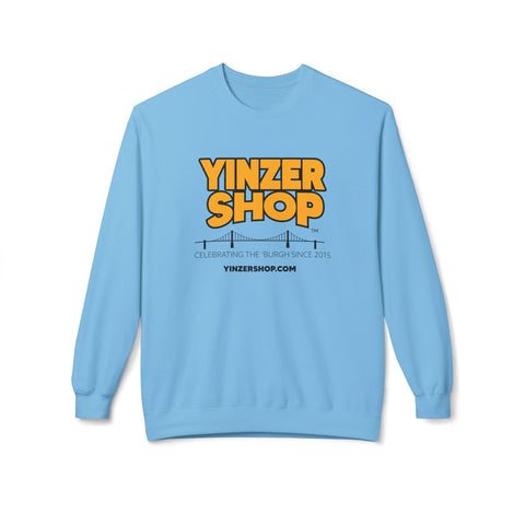 YinzerShop Serving Since 2015 - Gildan SF000 -Unisex Midweight Softstyle Fleece Crewneck Sweatshirt Sweatshirt Printify Sky S