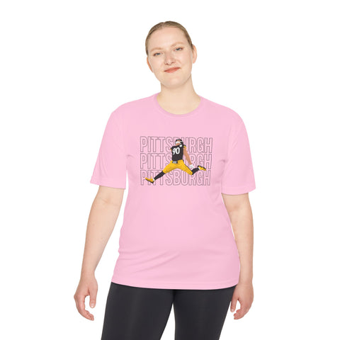 Pittsburgh Victory Jump - Sport-Tek Unisex Moisture Wicking Tee
