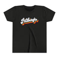 Pittsburgh Retro Graphic - Youth Short Sleeve Tee Kids clothes Printify Black Heather S