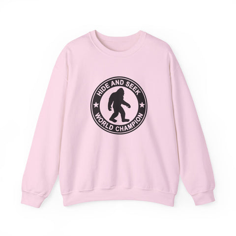 Bigfoot Hide and Seek Champion (Pittsburgh Sarcasm Series) - Heavy Blend™ Crewneck Sweatshirt