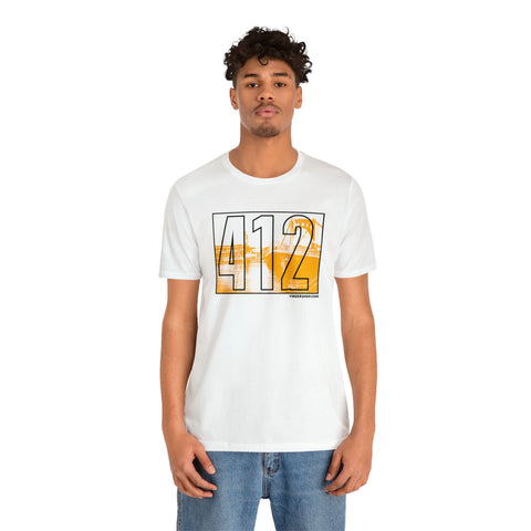 The 412 Series - PNC Park - Short Sleeve Tee T-Shirt Printify   