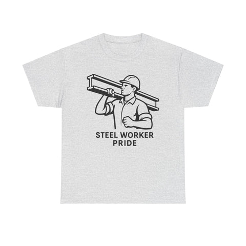 Pittsburgh Steel Worker Pride - Unisex Heavy Cotton Tee