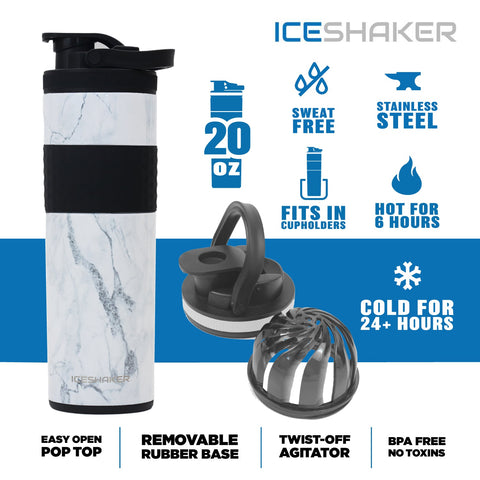 20oz Skinny Shaker  Ice Shaker   