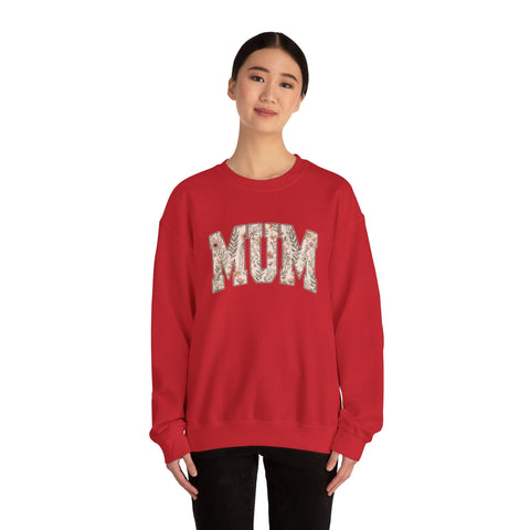 Pittsburgh “Mum” Sweatshirt – Yinzer Mother’s Day Crewneck Mom Floral Varsity