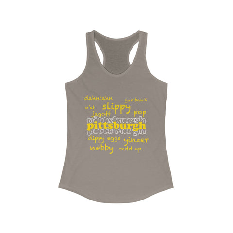 Pittsburgh Yinzerisms - Women's Tang Top