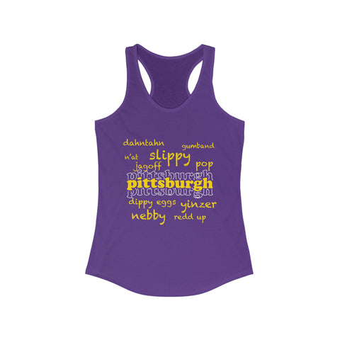 Pittsburgh Yinzerisms - Women's Tang Top