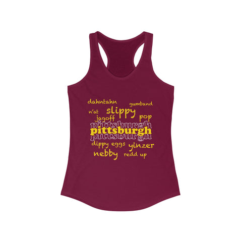 Pittsburgh Yinzerisms - Women's Tang Top